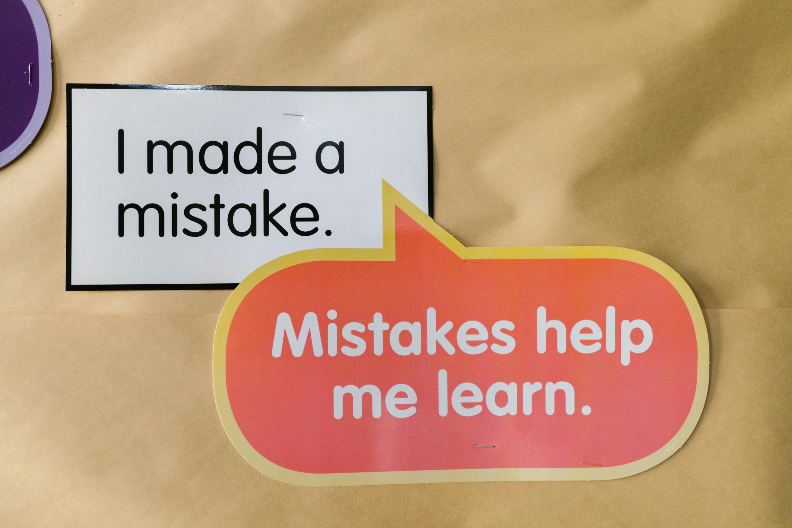 Mistakes help me learn